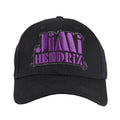 Black-Orange - Front - Jimi Hendrix Unisex Adult Stencil Logo Baseball Cap