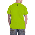 Lime Green - Back - Billie Eilish Unisex Adult Blohsh Racer Logo T-Shirt