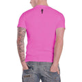 Pink - Back - Billie Eilish Unisex Adult Blohsh Racer Logo T-Shirt