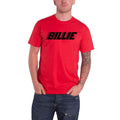 Red - Front - Billie Eilish Unisex Adult Blohsh Racer Logo T-Shirt