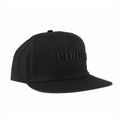 Black - Front - Trivium Unisex Adult Logo Snapback Cap