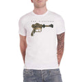 White - Front - Foo Fighters Unisex Adult Ray Gun T-Shirt