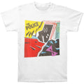 White - Front - The Police Unisex Adult Don´t Stand T-Shirt