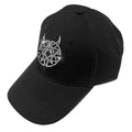 Black - Front - Disturbed Unisex Adult Icon Logo Baseball Cap