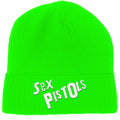 Fluorescent Green - Front - Sex Pistols Unisex Adult Logo Beanie