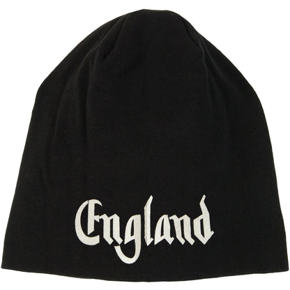 Black - Back - Motorhead Unisex Adult England Beanie