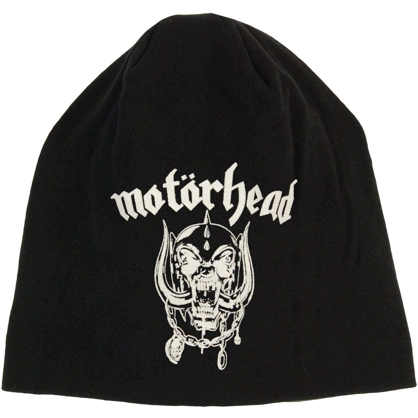 Black - Front - Motorhead Unisex Adult England Beanie