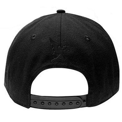 Black - Back - Black Sabbath Unisex Adult Demon Logo Snapback Cap
