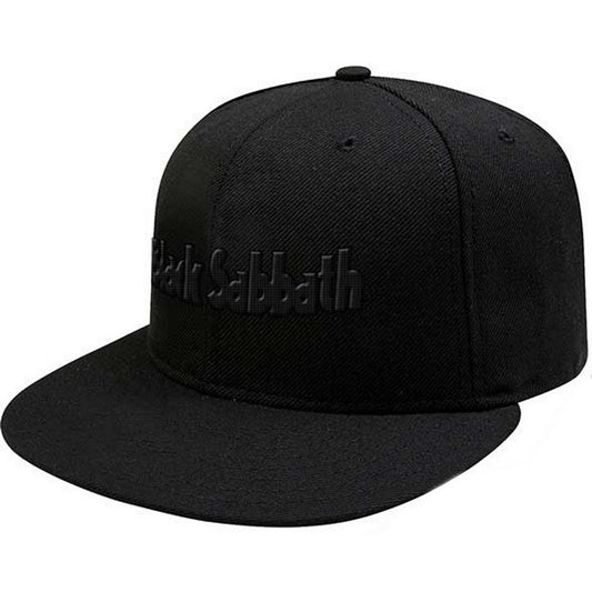 Black - Front - Black Sabbath Unisex Adult Demon Logo Snapback Cap