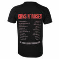 Black - Back - Guns N Roses Unisex Adult Illusion Tour Back Print T-Shirt