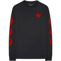 Black - Front - Che Guevara Unisex Adult Revolution Long-Sleeved T-Shirt
