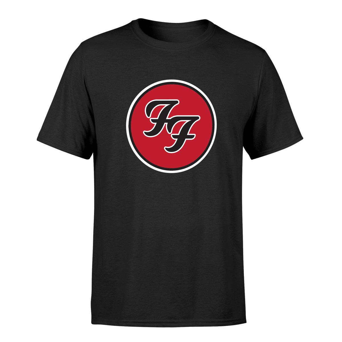 Black - Front - Foo Fighters Unisex Adult Logo T-Shirt