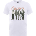 White - Front - The Doors Unisex Adult Band Cotton T-Shirt