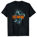 Black - Front - Def Leppard Unisex Adult Shatter Cotton T-Shirt
