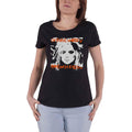 Black - Front - Debbie Harry Unisex Adult French Kissin´ Cotton T-Shirt