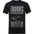Black - Front - The Doors Unisex Adult Advance Final Cotton T-Shirt