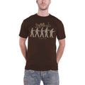 Dark Chocolate Brown - Front - Genesis Unisex Adult The Way We Walk Cotton T-Shirt