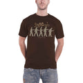 Dark Chocolate Brown - Front - Genesis Unisex Adult The Way We Walk Cotton T-Shirt