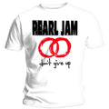 White - Front - Pearl Jam Unisex Adult Don´t Give Up T-Shirt