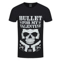 Black - Front - Bullet For My Valentine Unisex Adult Club Cotton T-Shirt
