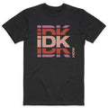Black - Front - iDKHOW Unisex Adult Logo Cotton T-Shirt
