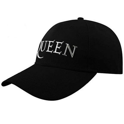 Black-Sonic Silver - Front - Queen Unisex Adult Logo Baseball Cap