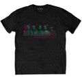 Black - Front - Incubus Unisex Adult 17 Tour Back Print Cotton T-Shirt