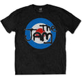 Black - Front - The Jam Unisex Adult Target Cotton Logo T-Shirt
