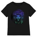 Black - Front - Jimi Hendrix Unisex Adult Afro Speech Cotton T-Shirt