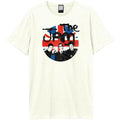 White - Front - The Jam Unisex Adult Union Jack Cotton T-Shirt