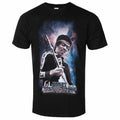 Black - Front - Jimi Hendrix Unisex Adult Galaxy Cotton T-Shirt