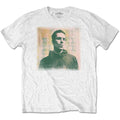 White - Front - Liam Gallagher Unisex Adult Monochrome Cotton T-Shirt