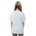White - Back - Billie Eilish Childrens-Kids Racer Logo Cotton T-Shirt
