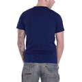 Navy Blue - Back - The Beach Boys Unisex Adult Surfin USA Tropical Cotton T-Shirt
