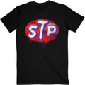 Black-Red - Front - Stone Temple Pilots Unisex Adult Logo Cotton T-Shirt