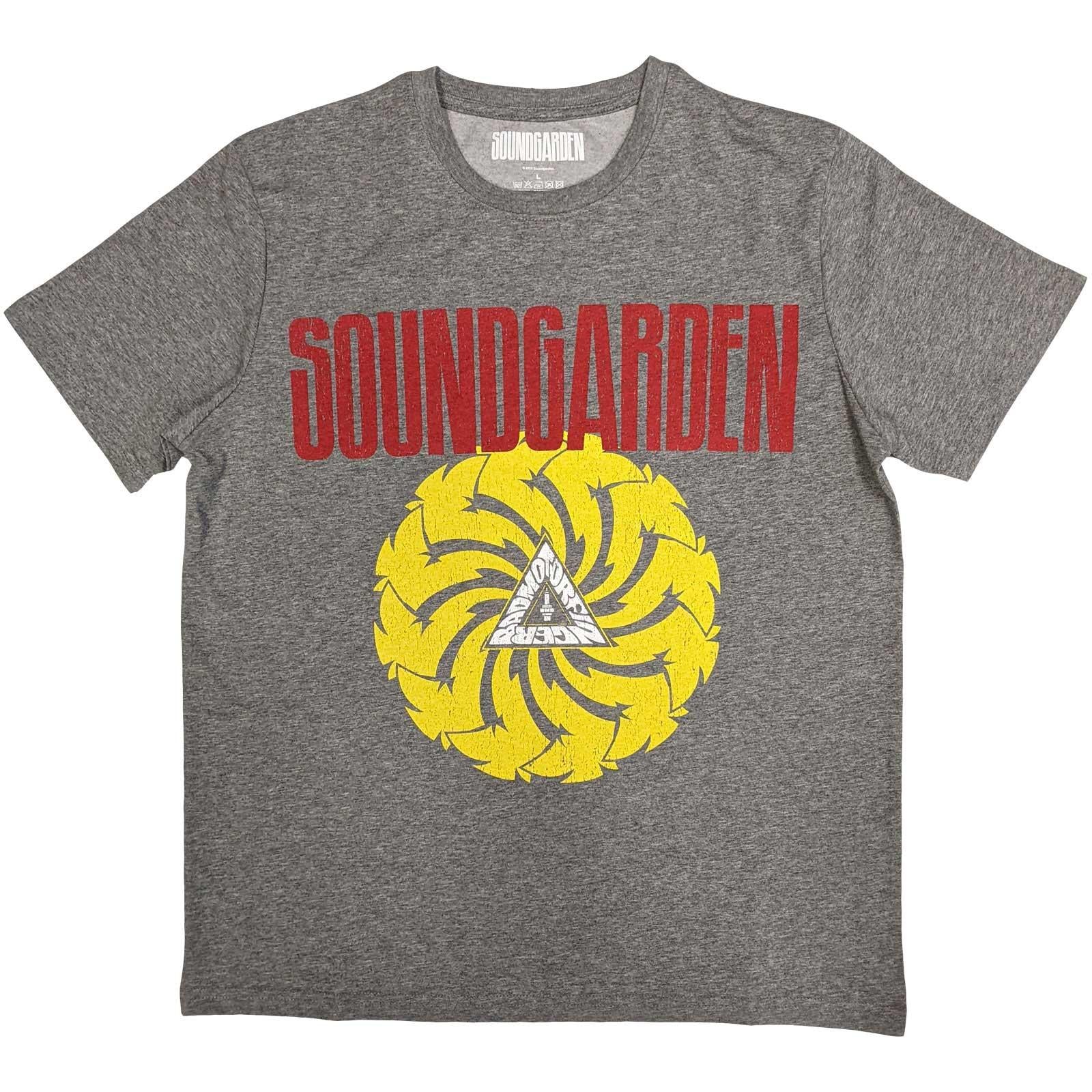 Grey - Front - Soundgarden Unisex Adult Badmotorfinger V.1 Cotton T-Shirt
