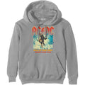 Grey - Front - AC-DC Unisex Adult Blow Up Your Video Hoodie