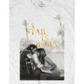 White - Side - A Star Is Born Unisex Adult Jack & Ally Movie Poster Cotton T-Shirt