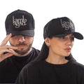 Black-Sonic Silver - Back - Lamb Of God Unisex Adult Logo Baseball Cap