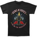 Black - Front - Guns N Roses Unisex Adult Night Train T-Shirt