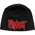 Black-Red - Front - Slipknot Unisex Adult Logo Beanie