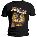 Black - Front - Judas Priest Unisex Adult Touch of Evil Cotton T-Shirt