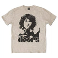 Sand - Front - The Doors Unisex Adult Break On Through Cotton T-Shirt