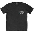 Black - Front - Angel Dust Unisex Adult Mouth Repeat Cotton T-Shirt