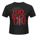 Black - Front - Dead Kennedys Unisex Adult Too Drunk To Fuck Cotton T-Shirt