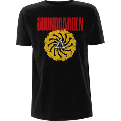 Black - Front - Soundgarden Unisex Adult Badmotorfinger V.3 Cotton T-Shirt
