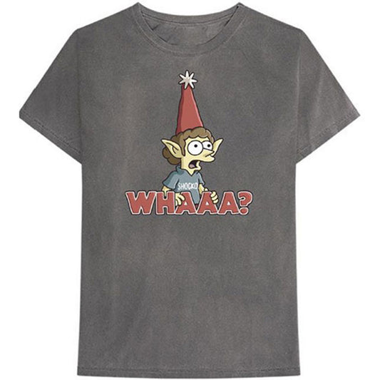 Charcoal Grey - Front - Disenchantment Unisex Adult Whaaa? Cotton T-Shirt
