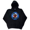 Black - Front - The Who Unisex Adult Classic Logo Hoodie