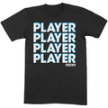 Black - Front - Feeder Unisex Adult Player Cotton T-Shirt