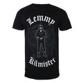 Black - Front - Lemmy Unisex Adult Memorial Statue Cotton T-Shirt